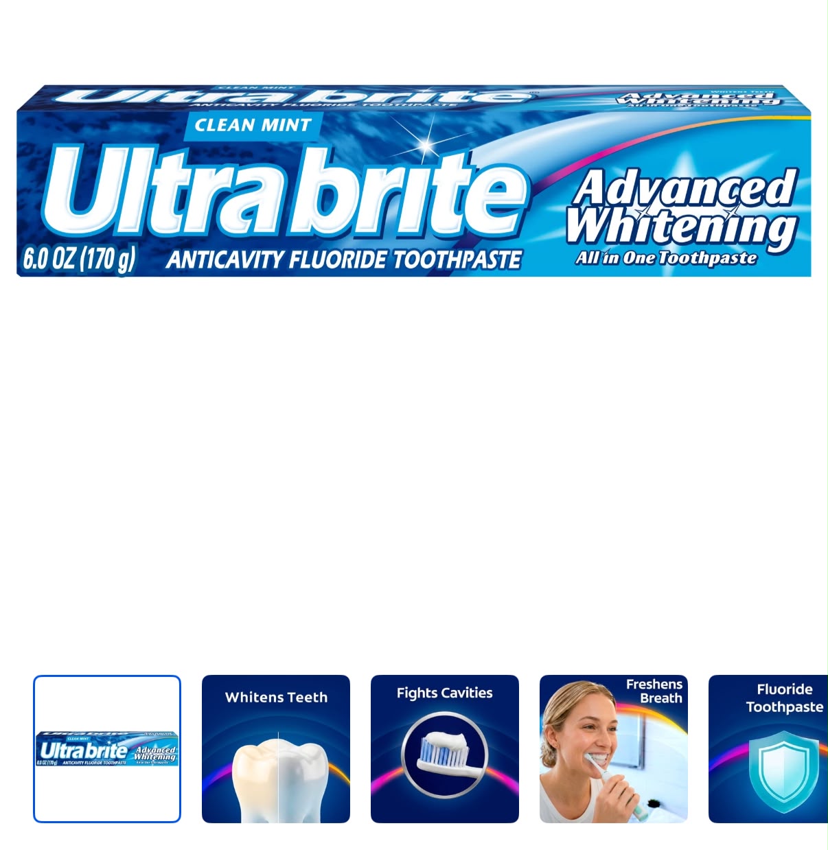 Pasta de dientes 🦷 ultra brite.