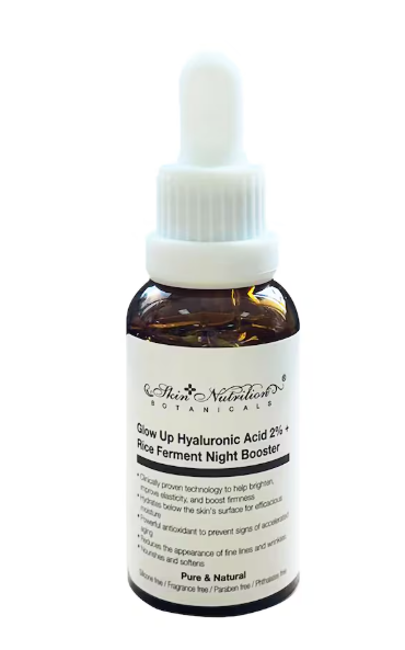 Sérum potenciador nocturno Skin Nutrition con ácido hialurónico y fermento de arroz